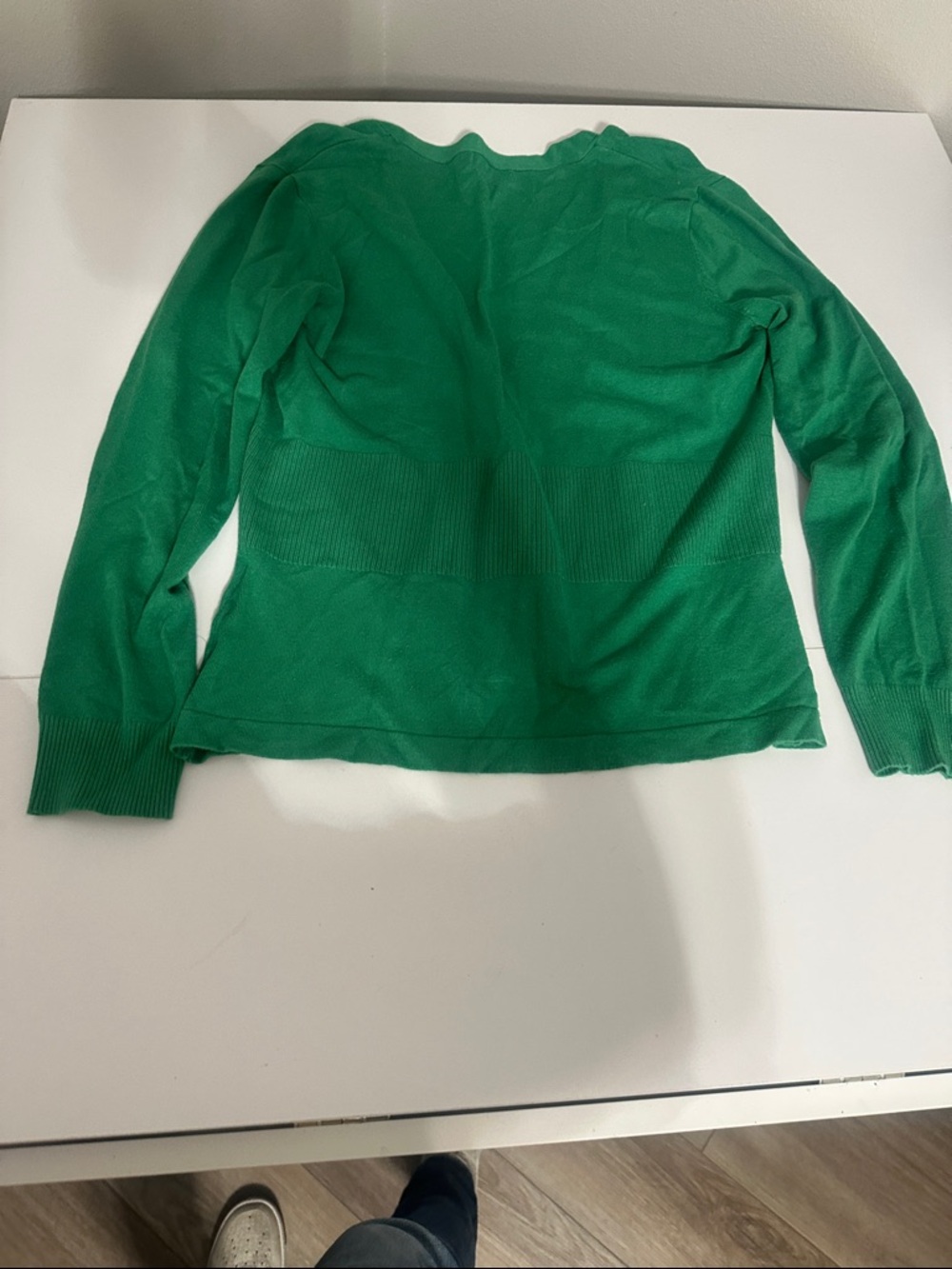 New York & Company Emerald Green Sweater Top - Picture 4 of 7